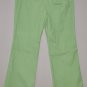 EXPRESS Women's green flat front editor fit dress pants 12 reg