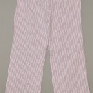 EXPRESS Women's flat front striped editor fit dress pants 6 reg