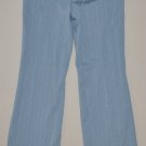 EXPRESS Women's blue flat front editor fit dress pants 2 reg