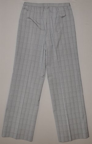 ANN TAYLOR Women's lined plaid boot cut dress pants 4