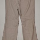 GAP Women's brown flat front stretch favorite dress trouser pants 10 reg