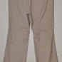 GAP Women's brown flat front stretch favorite dress trouser pants 10 reg