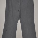 LIZ CLAIBORNE Women's flat front stretch pinstriped Audra fit dress pants 16 REG