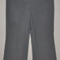 LIZ CLAIBORNE Women's flat front stretch pinstriped Audra fit dress pants 16 REG