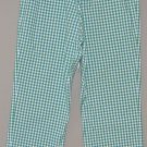 TOMMY HILFIGER Women's stretch checkered capri’s size 4