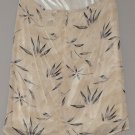 NEW YORK & CO Womens floral print a line skirt MEDIUM