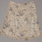 NEW YORK & CO Womens floral print a line skirt MEDIUM