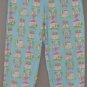 TALBOTS Womens stretch tapered leg house print 12