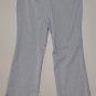 GAP Women's gray flat front stretch checkered favorite dress trouser pants 10