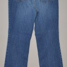 NEW YORK & COMPANY Women's flat front stretch boot cut jeans 12 reg