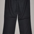 GAP Women's black flat front stretch lined classic fit wool dress trouser 2 REG
