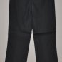 GAP Women's black flat front stretch lined classic fit wool dress trouser 2 REG