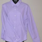 AMERICAN EAGLE Women's purple l/s button up shirt LARGE