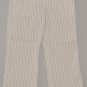 EXPRESS Women's beige stretch flat front striped ribbed editor fit capri’s 4 reg