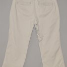 EXPRESS Women's beige flat front stretch Capri’s 10 REG