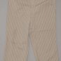 DOCKERS Women's flat front ideal fit striped capri’s 8