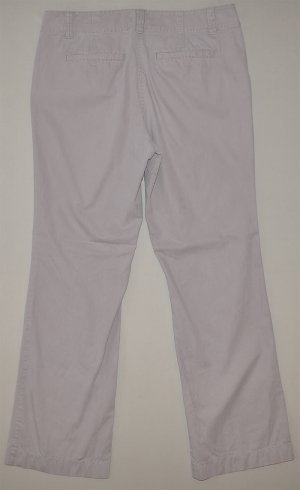 ANN TAYLOR Women's gray flat front casual pants 10 NWOT
