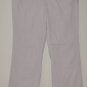 ANN TAYLOR Women's gray flat front casual pants 10 NWOT