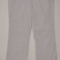 ANN TAYLOR Women's gray flat front casual pants 10 NWOT