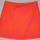 EXPRESS Women's floral elastic waist a line skirt SMALL