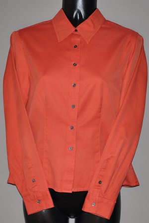 ANN TAYLOR LOFT Women's l/s fitted shirt Size: 2 PETITE