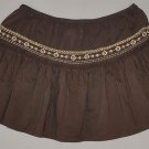 OLD NAVY Women's elastic waist ruffled a line skirt XS