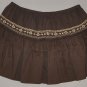 OLD NAVY Women's elastic waist ruffled a line skirt XS