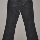 EDDIE BAUER Womens black stretch classic fit jeans 8