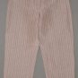 ANN TAYLOR Women's lined striped linen capri’s 6