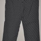 IZOD Women's stretch checkered XFG slightly tapered leg pants 14