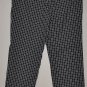 IZOD Women's stretch checkered XFG slightly tapered leg pants 14