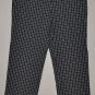 IZOD Women's stretch checkered XFG slightly tapered leg pants 14