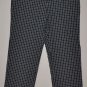 IZOD Women's stretch checkered XFG slightly tapered leg pants 14