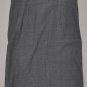 EDDIE BAUER Women's gray long lined dress with back slit MEDIUM PETITE