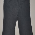 LIZ CLAIBORNE Women's dark gray stretch Sloane fit dress pants 12