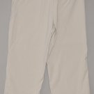 NEW YORK & COMPANY Women's beige stretch cuffed capri’s 8