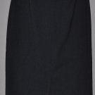 LAUREN Women's stretch lined long wool skirt 4 PETITE