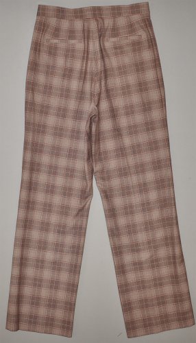 LIZ CLAIBORNE Women's stretch plaid kylie fit dress pants 6