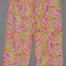 TALBOTS Women's stretch capri’s with slit cuffs 4 NWOT