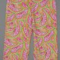TALBOTS Women's stretch capri’s with slit cuffs 4 NWOT