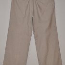 LIZ CLAIBORNE Women's light brown Sloane fit pants 14