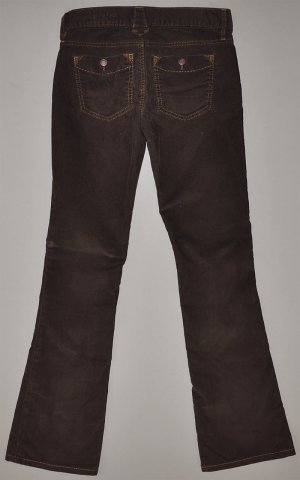 GAP Junior's brown stretch flare leg corduroy pants 1 regular