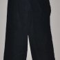LIZ CLAIBORNE Women's black stretch slightly tapered leg dress pant 4 petite NWT