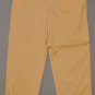 TALBOTS Womens yellow stretch tapered leg pants 10