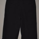 GAP Women's black stretch cuffed dress capri’s 4