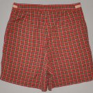 LAUREN Women's plaid drawstring shorts 8
