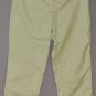 ANN TAYLOR Women's stretch green capri’s 0 petite