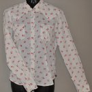 POLO JEANS CO. Women's l/s floral snap up shirt SMALL