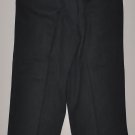 TOMMY BAHAMA Women's black pleated cropped tapered leg silk dress pants 8