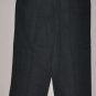 TOMMY BAHAMA Women's black pleated cropped tapered leg silk dress pants 8